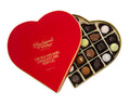Red Velvet Heart with Fine Milk & Dark Chocolates & Truffles- without alcohol