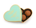 Milk Chocolate Mini Heart - Green