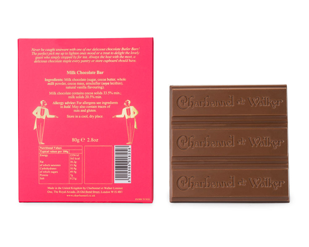 Milk Chocolate Butler Bar