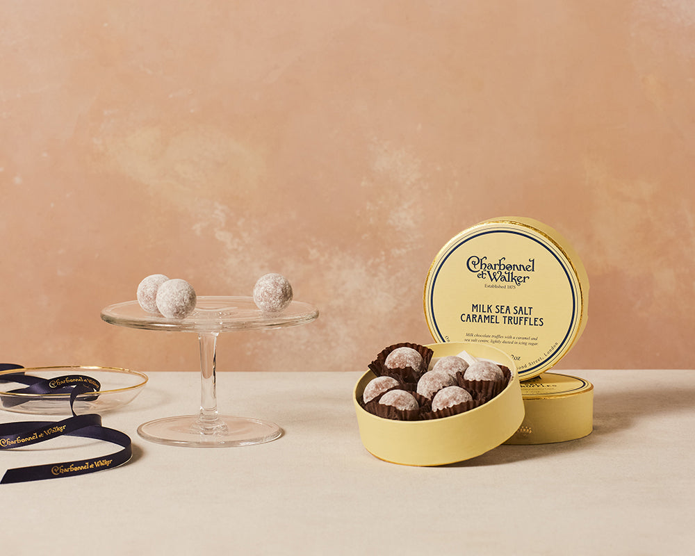 Milk Sea Salt Caramel Chocolate Truffles- single layer
